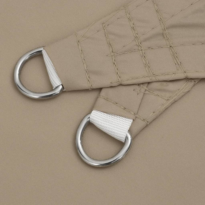 Parasolar, gri taupe, 4x5x5 m, țesătură oxford, triunghiular - WALTI WALTI