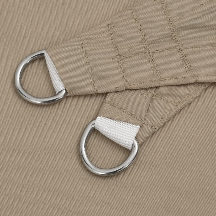 Parasolar, gri taupe, 5x5x5 m, țesătură oxford, triunghiular - WALTI WALTI