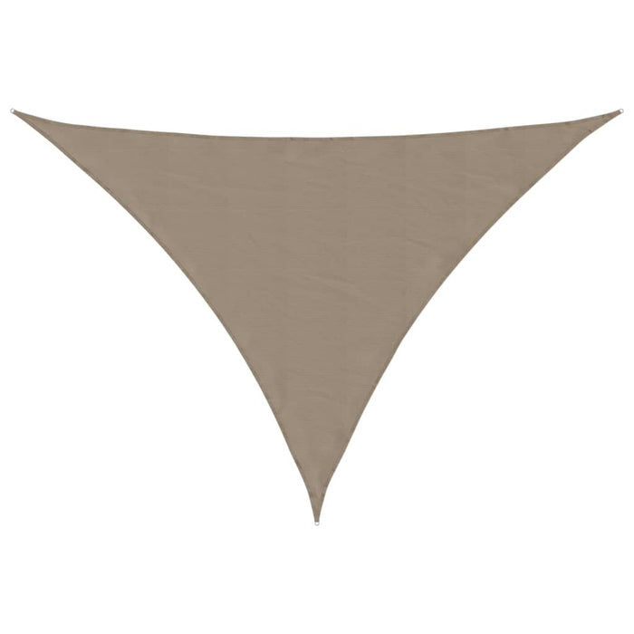 Parasolar, gri taupe, 5x5x6 m, țesătură oxford, triunghiular - WALTI WALTI