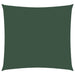 Parasolar, verde închis, 4,5x4,5 m, țesătură oxford, pătrat - WALTI WALTI