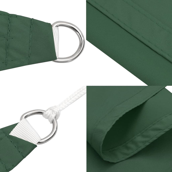 Pânză parasolar, verde închis, 5x5 m, țesătură oxford, pătrat WALTI
