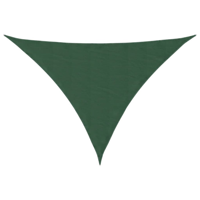 Parasolar, verde, 2,5x2,5x3,5 m, țesătură oxford, triunghiular WALTI