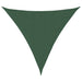 Parasolar, verde, 3,6x3,6x3,6 m, țesătură oxford, triunghiular - WALTI WALTI