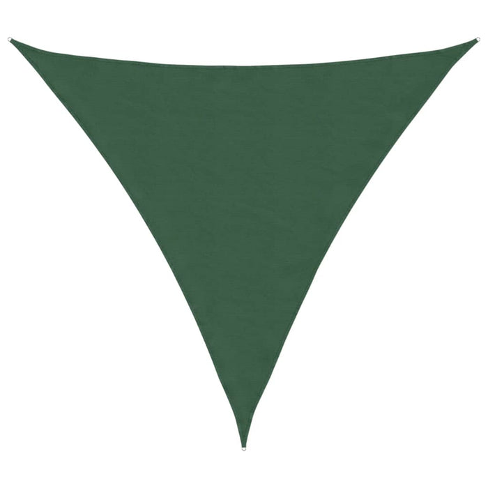 Parasolar, verde, 4,5x4,5x4,5 m, țesătură oxford, triunghiular WALTI