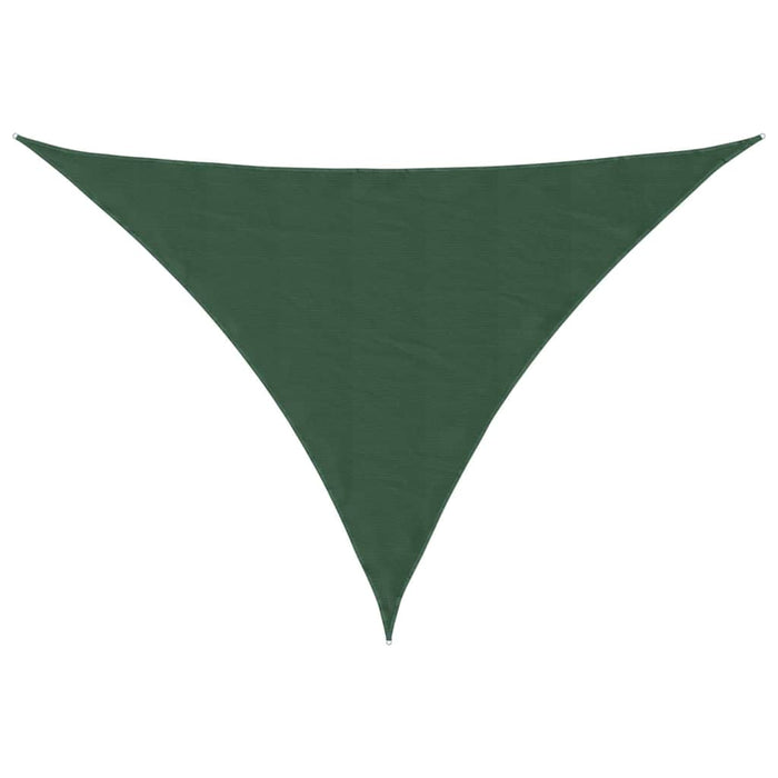 Parasolar, verde închis, 5x5x6 m, țesătură oxford, triunghiular WALTI