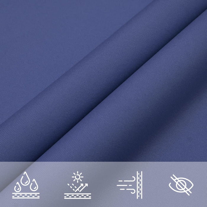 Parasolar, albastru, 4x4 m, țesătură oxford, pătrat - WALTI WALTI