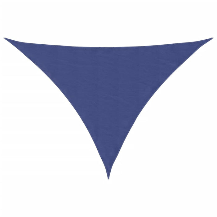 Parasolar albastru 2,5x2,5x3,5 m țesătură oxford triunghiular WALTI