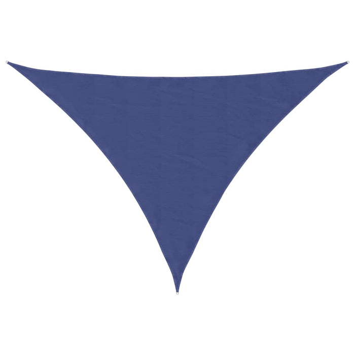 Parasolar, albastru, 5x7x7 m, țesătură oxford, triunghiular - WALTI WALTI