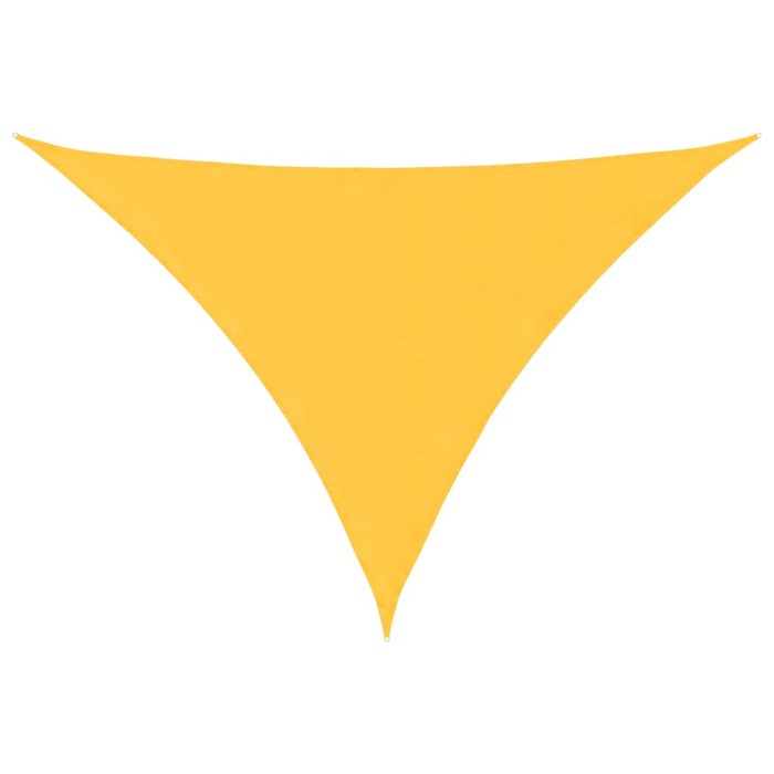 Parasolar, galben, 3x3x4,24 m, țesătură oxford, triunghiular - WALTI WALTI