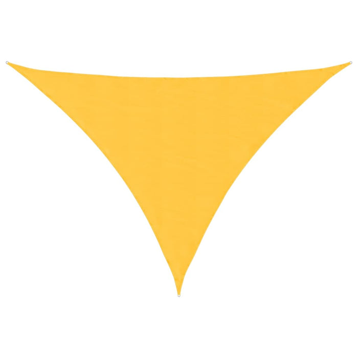 Parasolar, galben, 4x5x6,4 m, țesătură oxford, triunghiular - WALTI WALTI