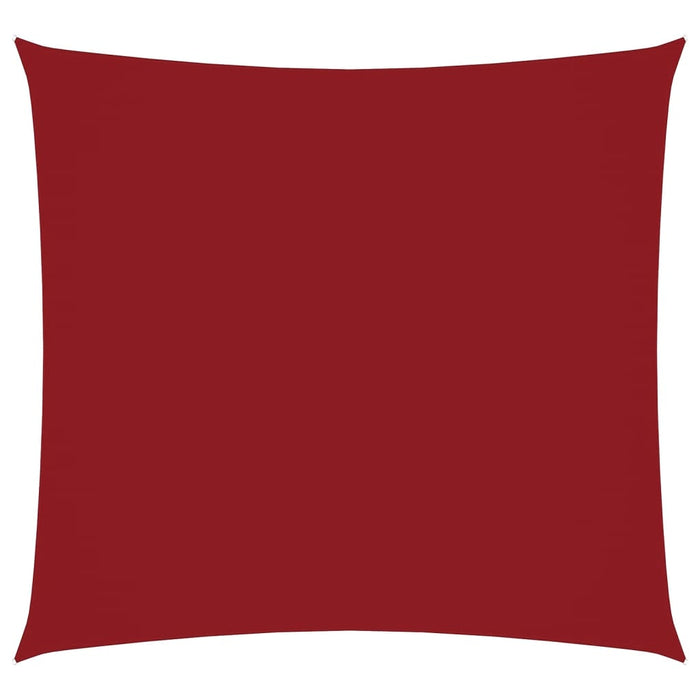Parasolar, roșu, 2x2 m, țesătură oxford, pătrat - WALTI WALTI