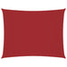 Parasolar, roșu, 2,5x4 m, țesătură oxford, dreptunghiular - WALTI WALTI