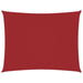 Parasolar, roșu, 3,5x4,5 m, țesătură oxford, dreptunghiular - WALTI WALTI
