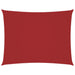 Parasolar, roșu, 3,5x5 m, țesătură oxford, dreptunghiular - WALTI WALTI