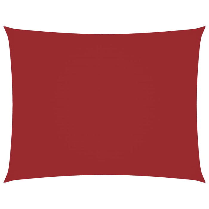 Parasolar, roșu, 5x6 m, țesătură oxford, dreptunghiular - WALTI WALTI