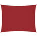 Parasolar, roșu, 5x7 m, țesătură oxford, dreptunghiular - WALTI WALTI