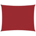 Parasolar, roșu, 6x8 m, țesătură oxford, dreptunghiular - WALTI WALTI