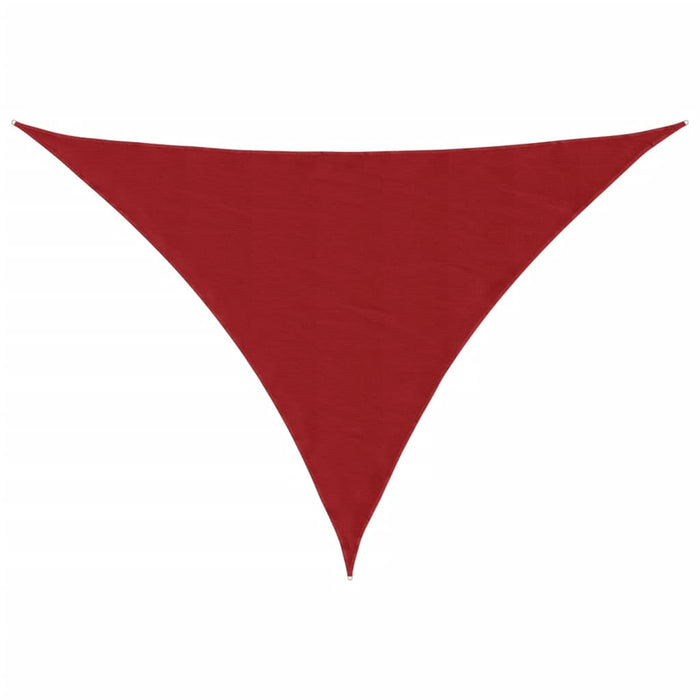 Parasolar, roșu, 5x6x6 m, țesătură oxford, triunghiular - WALTI WALTI