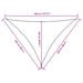 Parasolar, negru, 2,5x2,5x3,5 m, țesătură oxford, triunghiular - WALTI WALTI