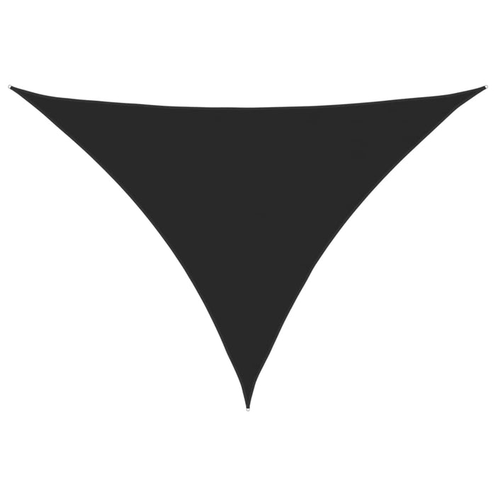 Parasolar, negru, 4x5x5 m, țesătură oxford, triunghiular WALTI