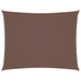 Pânză parasolar, maro, 3x6 m, țesătură oxford, dreptunghiular - WALTI WALTI