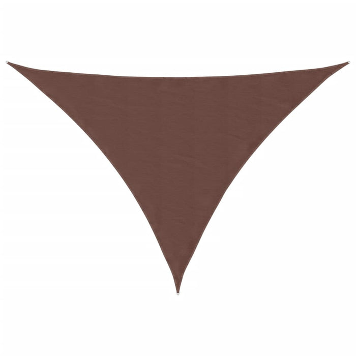 Parasolar, maro, 3x4x5 m, țesătură oxford, triunghiular - WALTI WALTI