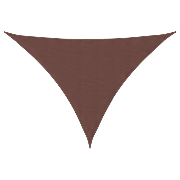 Parasolar, maro, 3x4x4 m, țesătură oxford, triunghiular - WALTI WALTI