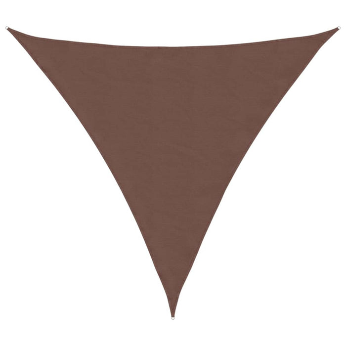 Parasolar, maro, 4,5x4,5x4,5 m, țesătură oxford, triunghiular - WALTI WALTI
