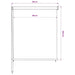 Jaluzea tip rulou de exterior, crem, 85 (l) x 230 (î) cm, HDPE - WALTI WALTI