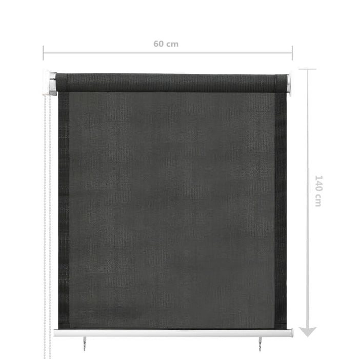 Jaluzea rulou de exterior, antracit, 60x140 cm - WALTI WALTI