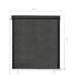 Jaluzea rulou de exterior, antracit, 60x140 cm - WALTI WALTI