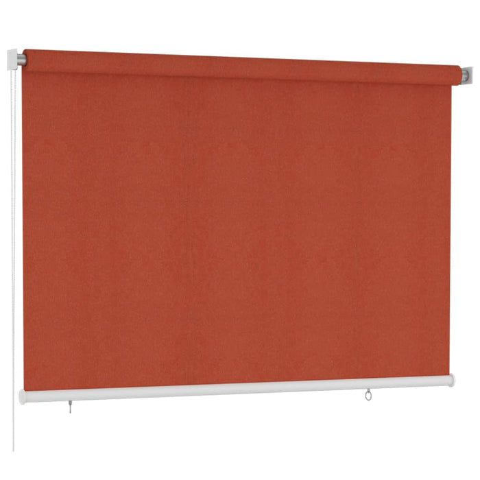 Jaluzea tip rulou de exterior, cărămiziu, 220x140 cm, HDPE WALTI