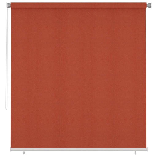 Jaluzea rulou de exterior, cărămiziu, 220x230 cm, HDPE - WALTI WALTI