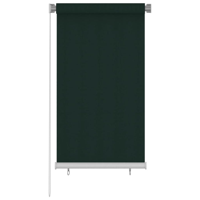 Jaluzea tip rulou de exterior, verde închis, 80x140 cm, HDPE WALTI