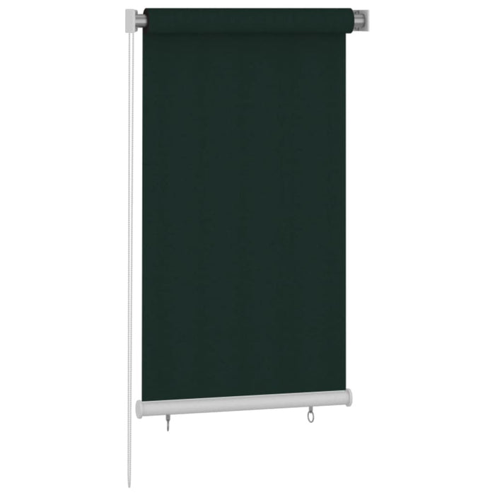 Jaluzea tip rulou de exterior, verde închis, 80x140 cm, HDPE WALTI