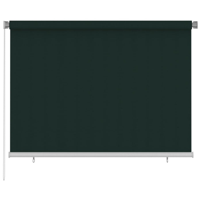Jaluzea rulou de exterior, verde închis, 200x140 cm, HDPE WALTI