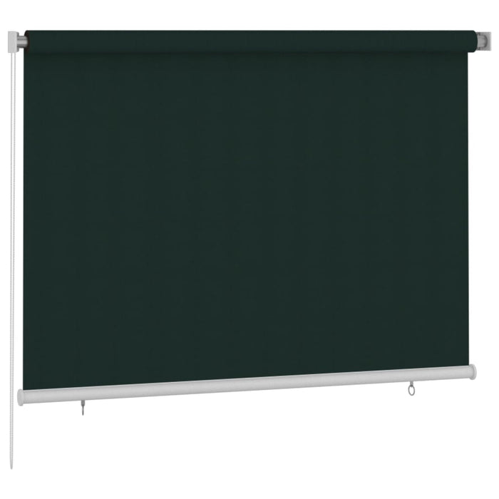 Jaluzea rulou de exterior, verde închis, 200x140 cm, HDPE WALTI