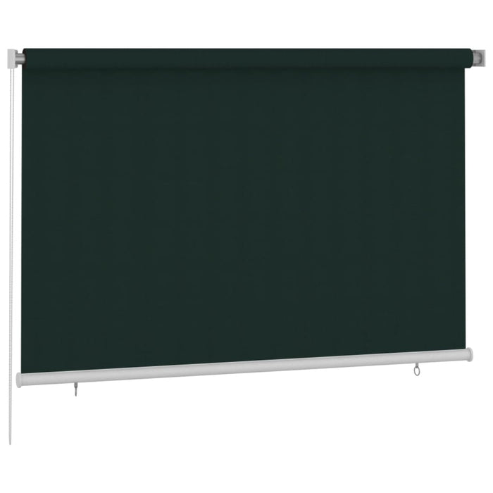 Jaluzea rulou de exterior, verde închis, 220x140 cm, HDPE WALTI
