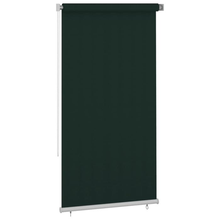 Jaluzea rulou de exterior, verde închis, 120x230 cm, HDPE WALTI