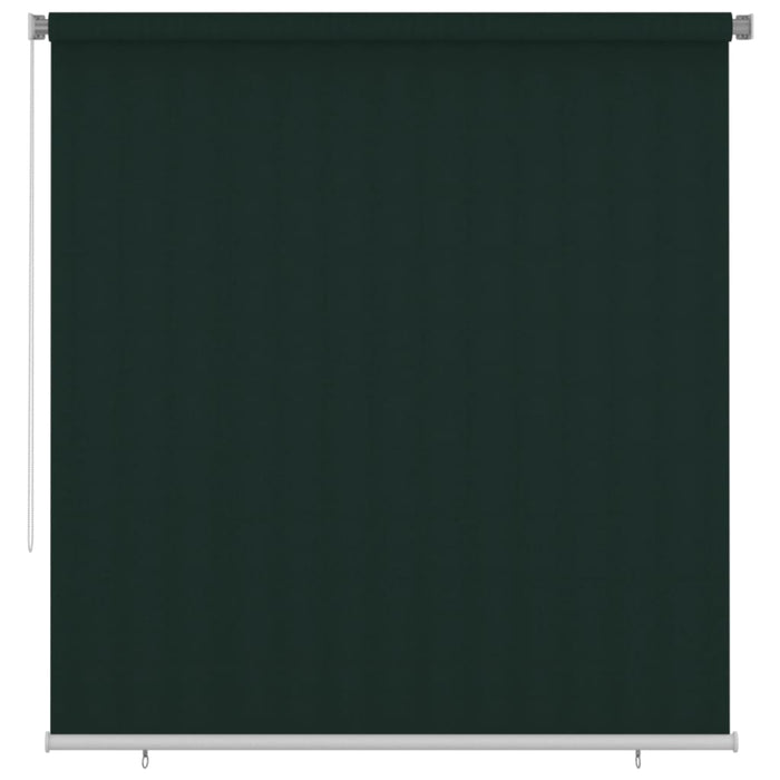 Jaluzea rulou de exterior, verde închis, 220x230 cm, HDPE WALTI