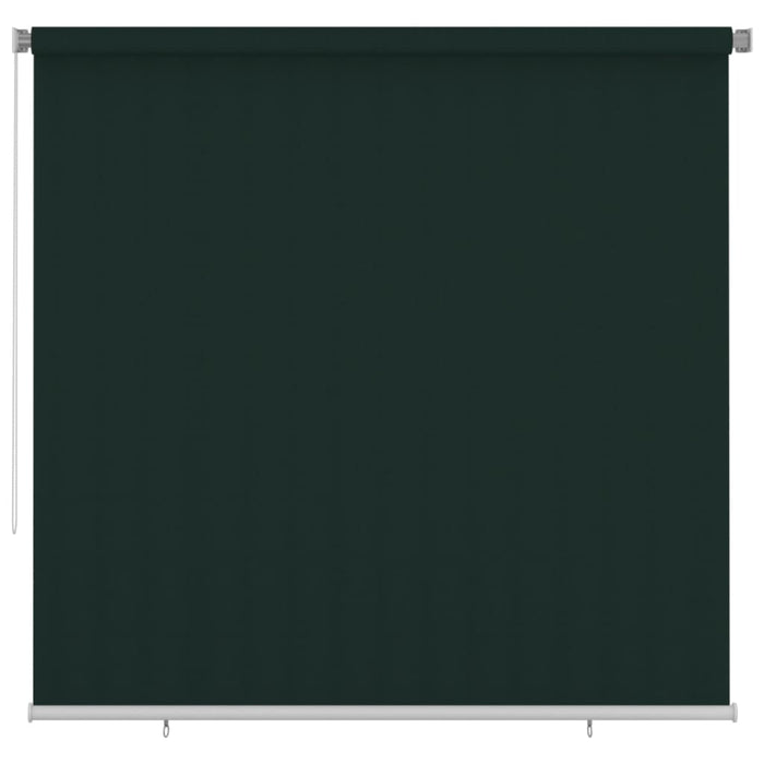 Jaluzea tip rulou de exterior, verde închis, 240x230 cm, HDPE WALTI