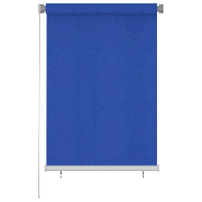 Jaluzea tip rulou de exterior, albastru, 100x140 cm, HDPE WALTI