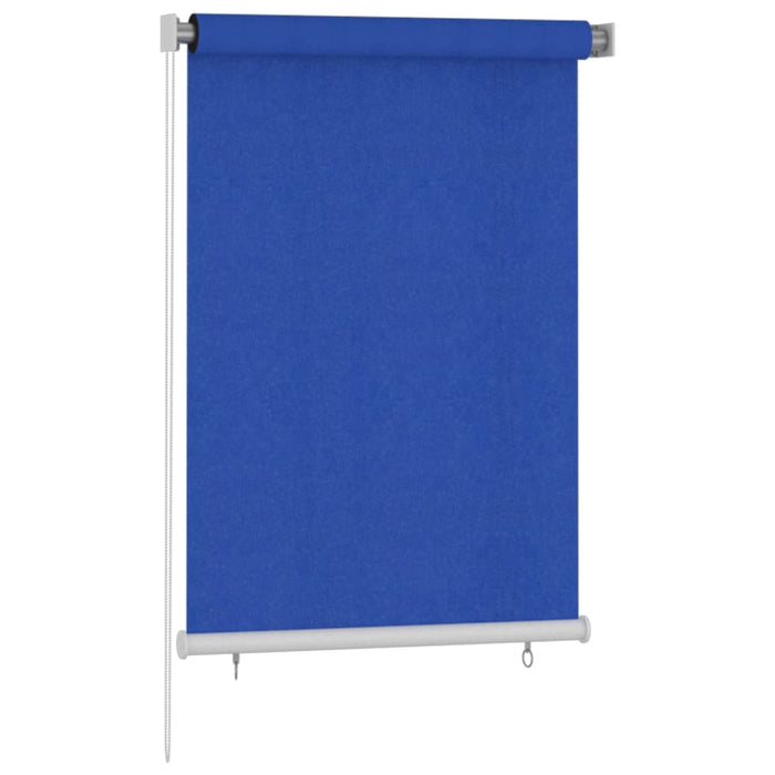 Jaluzea tip rulou de exterior, albastru, 100x140 cm, HDPE WALTI