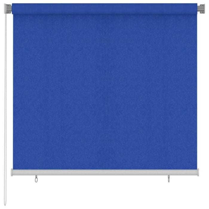 Jaluzea tip rulou de exterior, albastru, 160x140 cm, HDPE WALTI