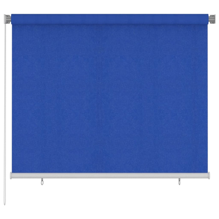 Jaluzea tip rulou de exterior, albastru, 180 x 140 cm, HDPE WALTI