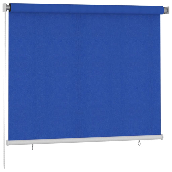 Jaluzea tip rulou de exterior, albastru, 180 x 140 cm, HDPE WALTI