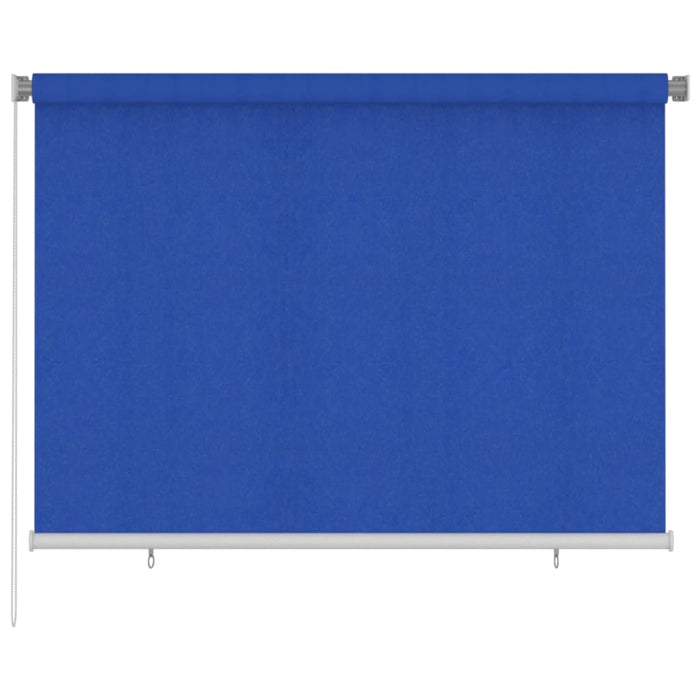 Jaluzea tip rulou de exterior, albastru, 200x140 cm, HDPE WALTI