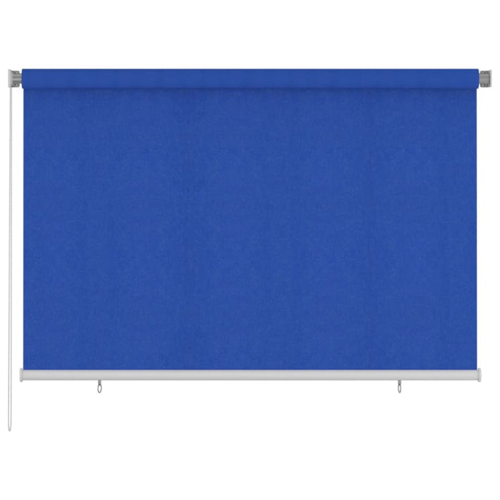 Jaluzea tip rulou de exterior, albastru, 220x140 cm, HDPE WALTI