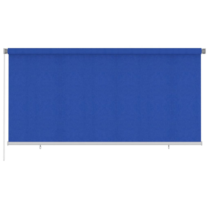 Jaluzea tip rulou de exterior, albastru, 300x140 cm, HDPE WALTI