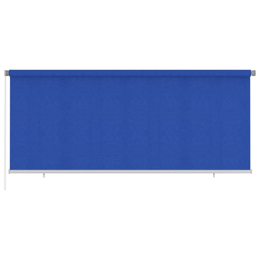 Jaluzea tip rulou de exterior, albastru, 350x140 cm, HDPE - WALTI WALTI